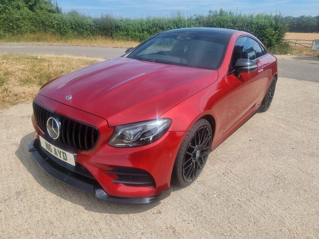 Mercedes-Benz E Class 2.0 E220d Amg Line Premium Plus G-tronic Euro 6 Red