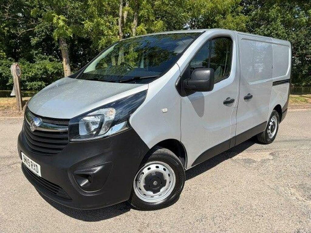 Vauxhall Vivaro 1.6 Cdti 2700 L1 H1 Euro 6 Ss Silver #3