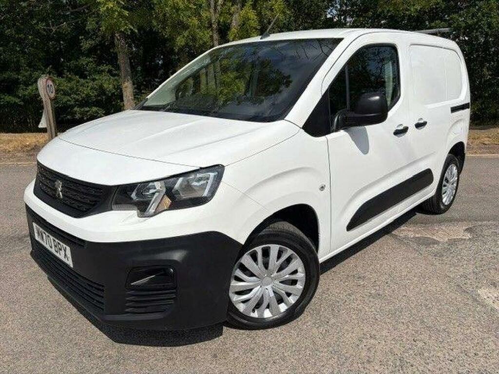 Peugeot Partner 1.5 Bluehdi 1000 Professional Standard Panel Van S White #3