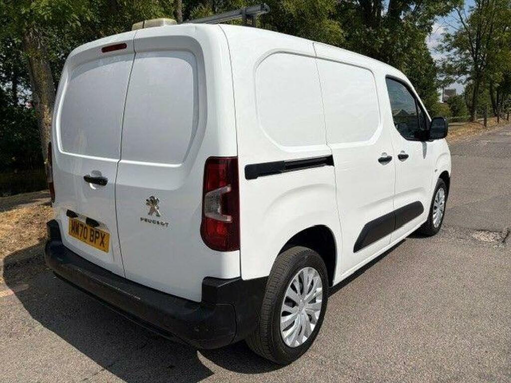 Peugeot Partner Panel Van 1.5 Bluehdi 950 Professional Long Panel White #7