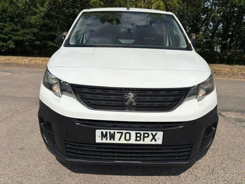 Peugeot Partner 1.5 Bluehdi 1000 Professional Standard Panel Van S White #2