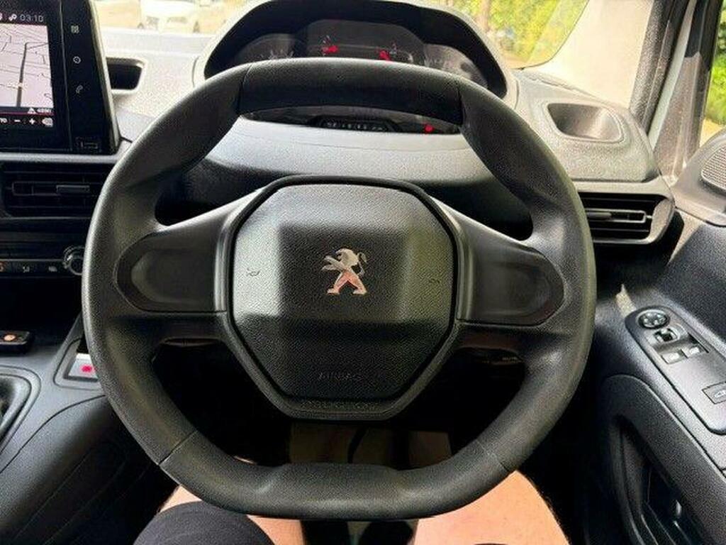 Peugeot Partner Panel Van 1.5 Bluehdi 950 Professional Long Panel White #13