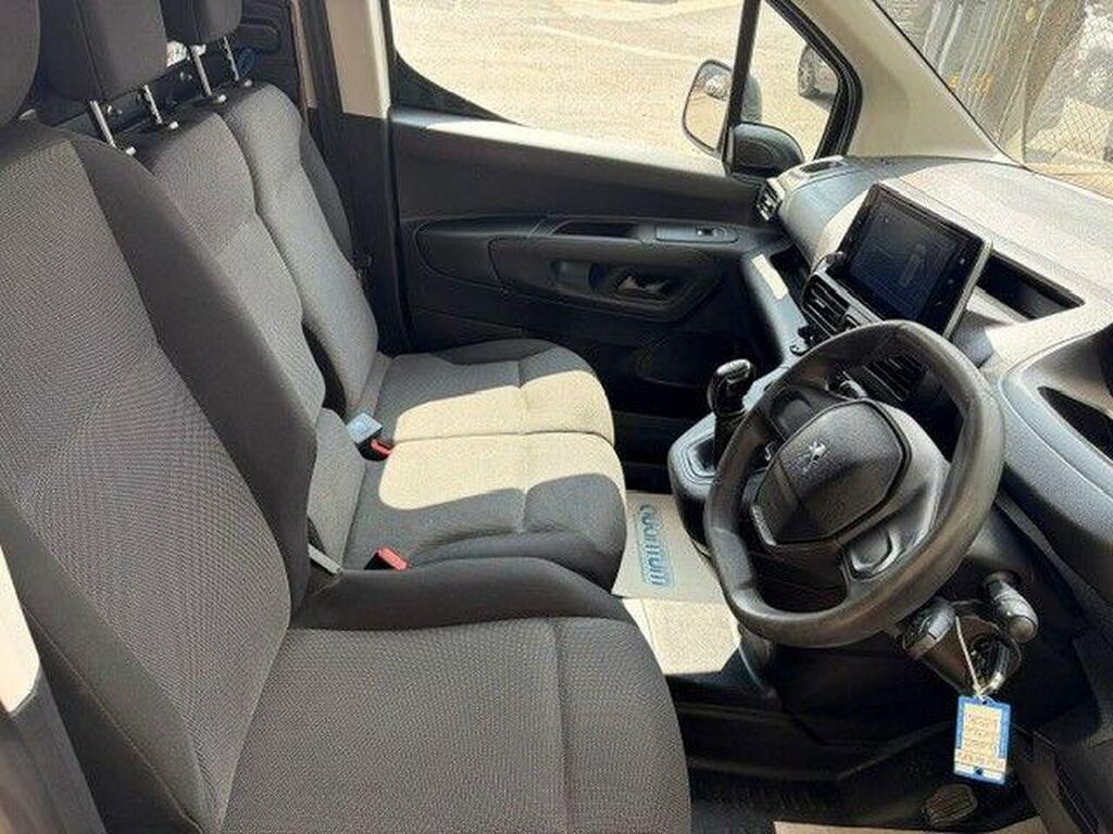 Peugeot Partner Panel Van 1.5 Bluehdi 950 Professional Long Panel White #12