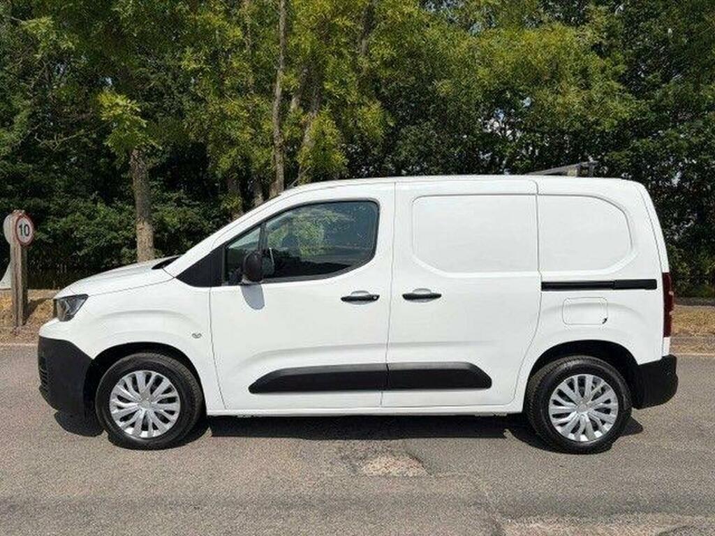 Peugeot Partner 1.5 Bluehdi 1000 Professional Standard Panel Van S White #4