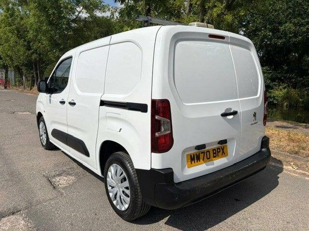 Peugeot Partner 1.5 Bluehdi 1000 Professional Standard Panel Van S White #5