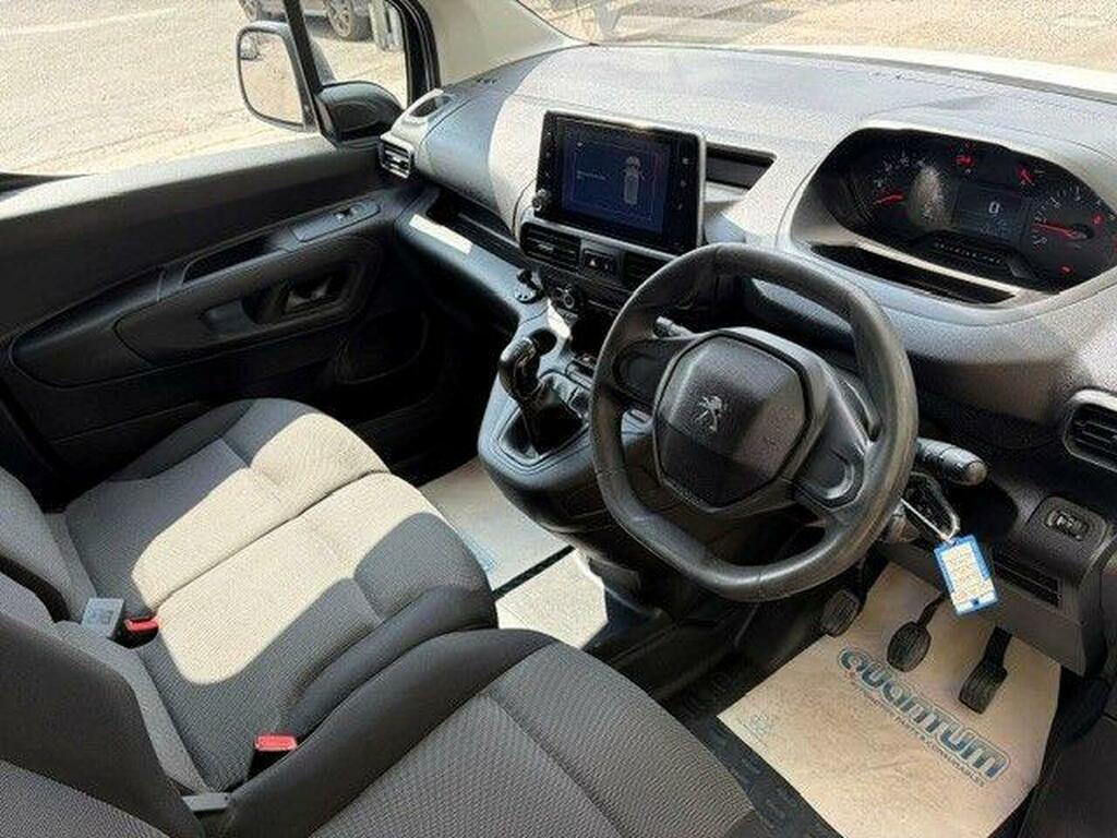 Peugeot Partner Panel Van 1.5 Bluehdi 950 Professional Long Panel White #10