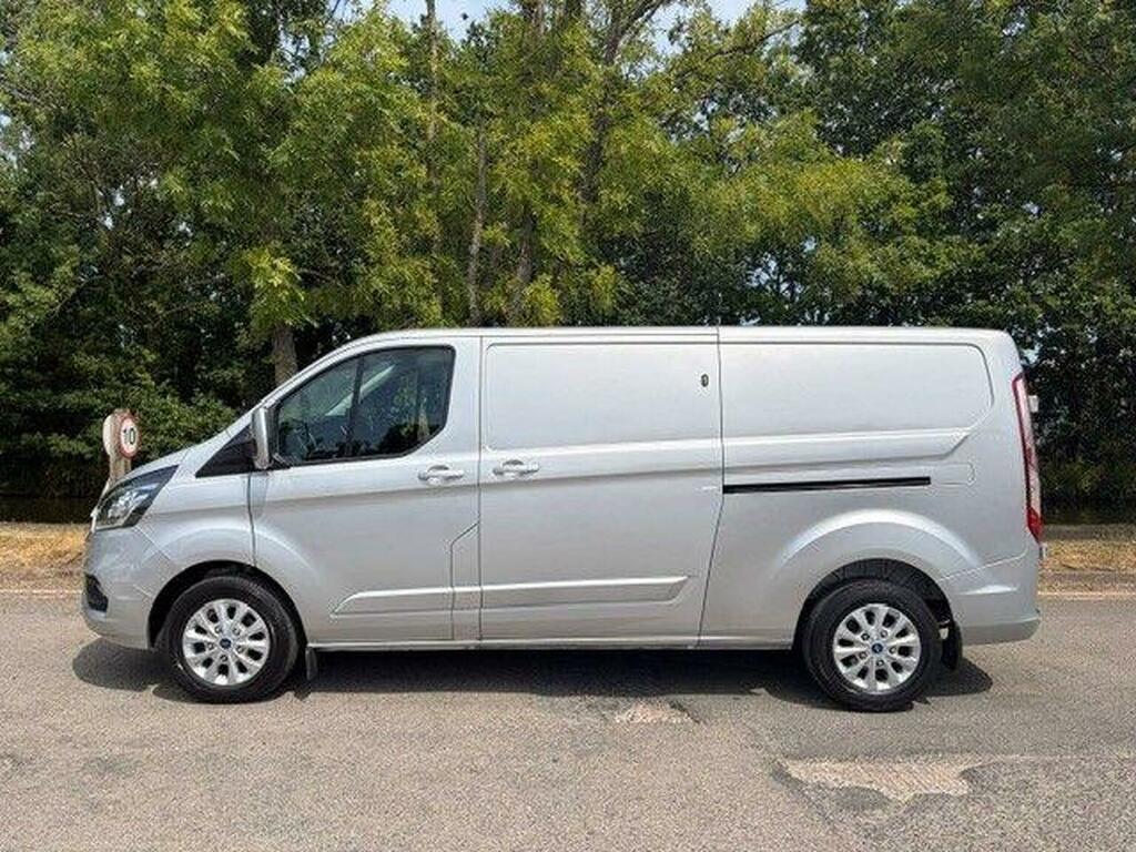Ford Transit Custom 2.0 300 Ecoblue Limited L2 H1 Euro 6 Ss LD23RUW Silver #4