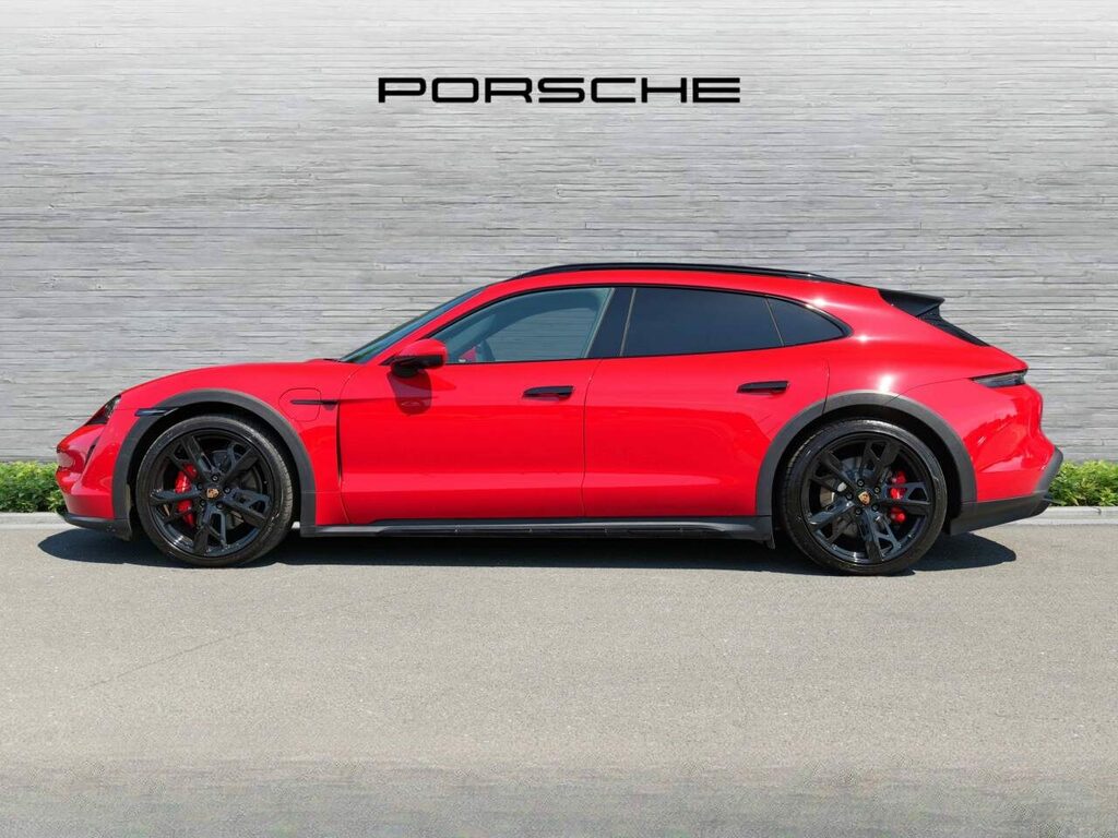 Porsche Taycan Electric LEN265 Red #2