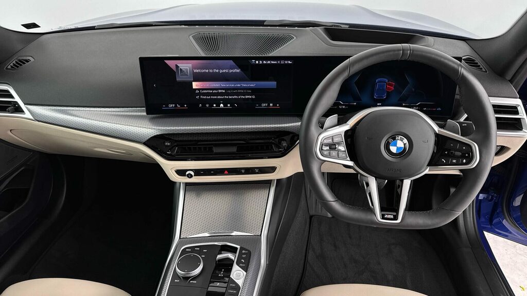 BMW 3 Series Saloon YD25MRA Blue #4