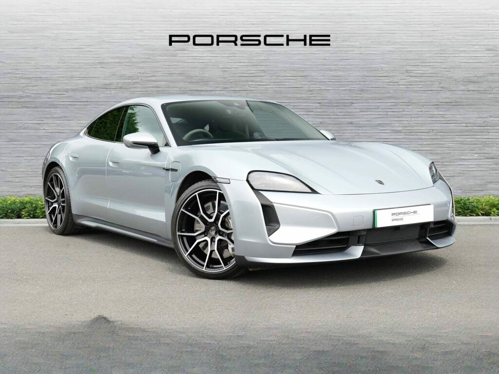 Porsche Taycan Electric Silver