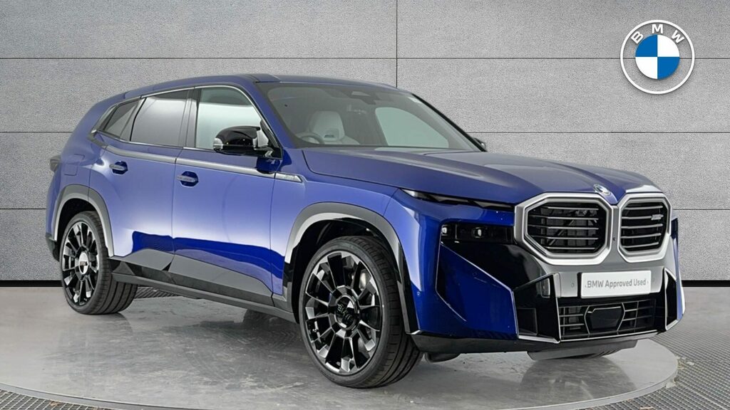 BMW XM Suv Blue