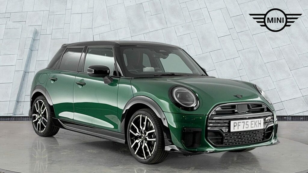 Mini Hatch Hatchback Green