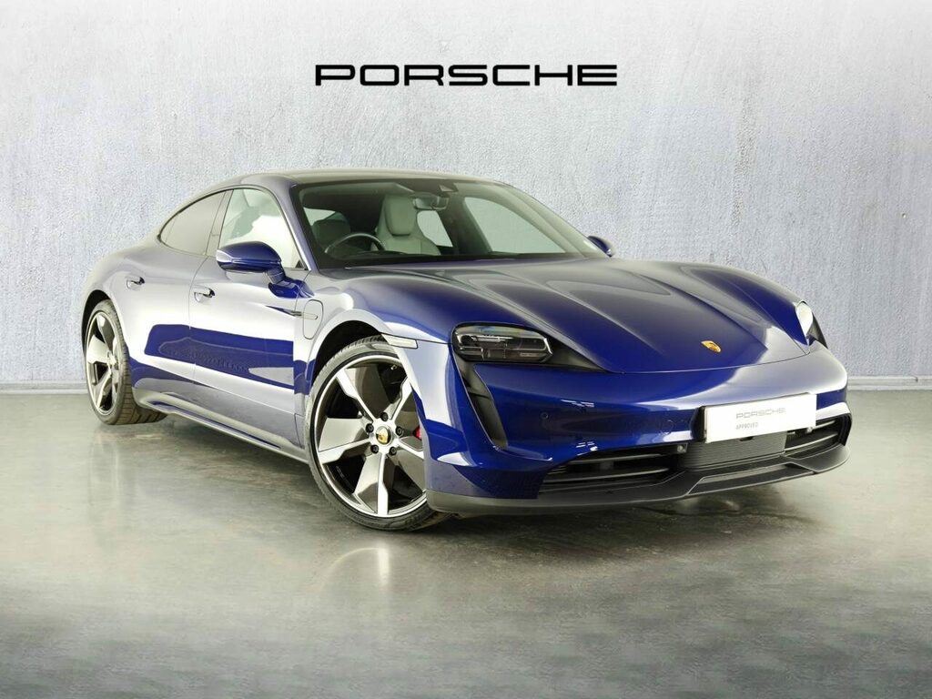 Porsche Taycan Electric Blue
