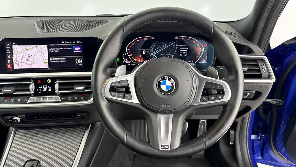 BMW 3 Series Saloon PE72YCZ Blue #5