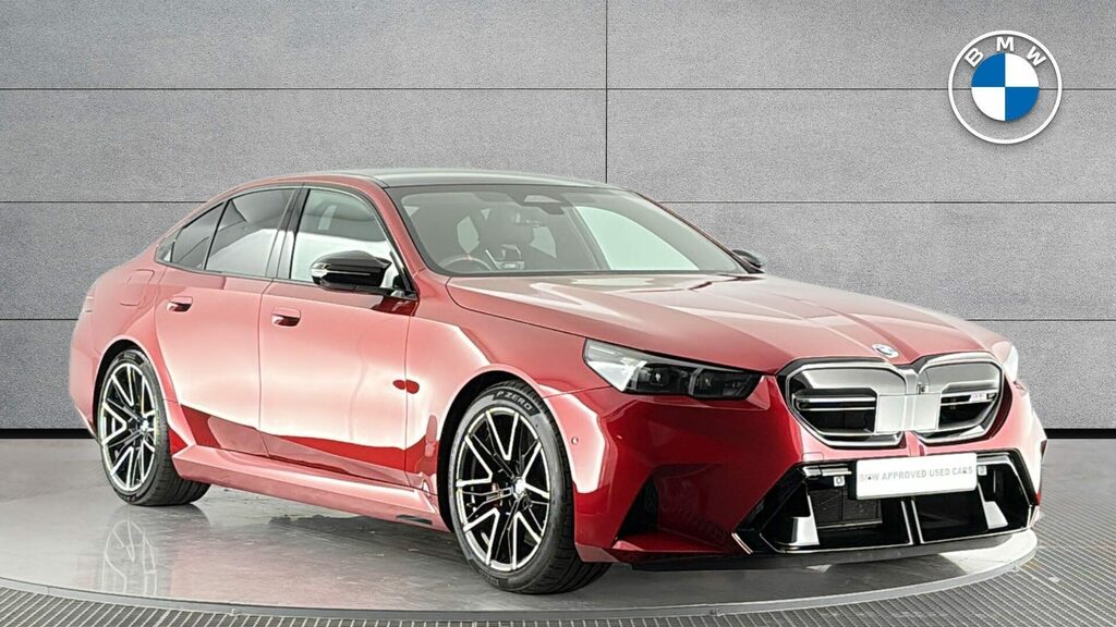 BMW M5 Saloon Red