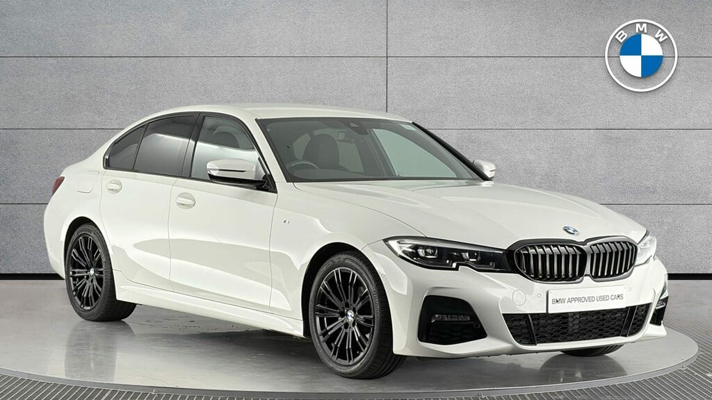 BMW 3 Series 318D M Sport White