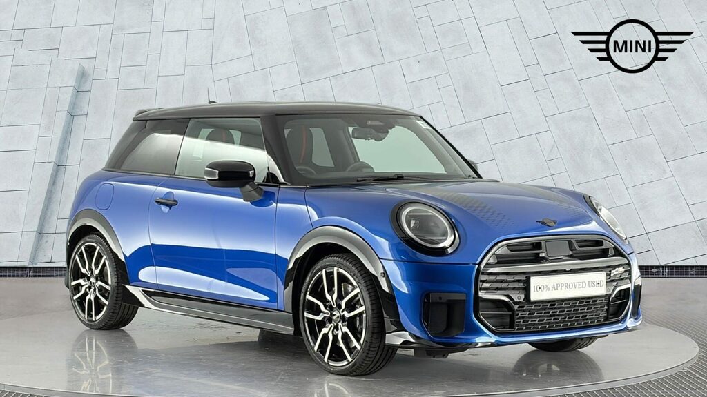 Mini Hatch Hatchback YE75KFW Blue