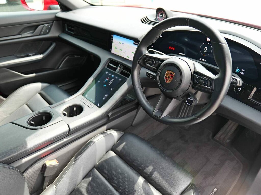 Porsche Taycan Electric S9WLN Red #4