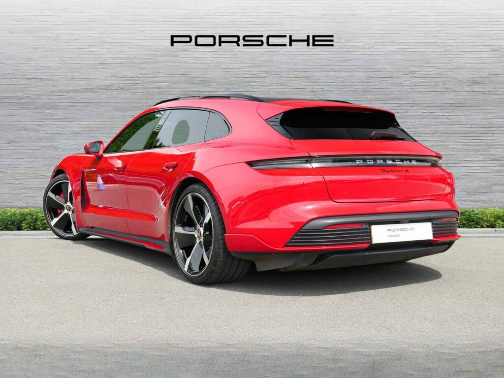 Porsche Taycan Electric S9WLN Red #3