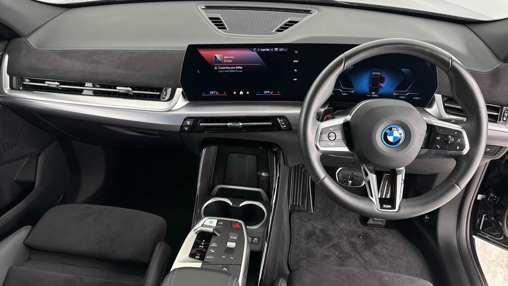 BMW iX2 Suv YB74FTK Blue #4