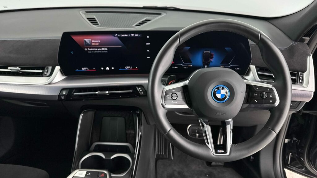 BMW iX2 Suv YB74FTK Blue #5