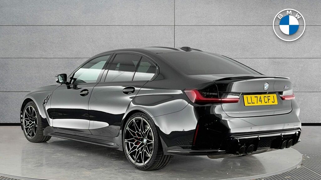 BMW M3 Saloon LL74CFJ Blue #2