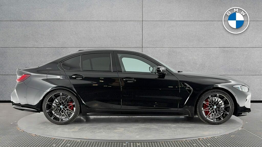 BMW M3 Saloon LL74CFJ Blue #3