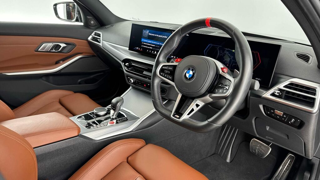 BMW M3 Saloon LL74CFJ Blue #6
