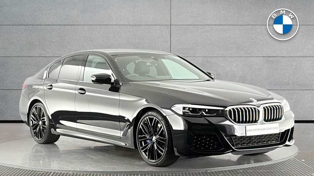 BMW 5 Series Saloon Blue