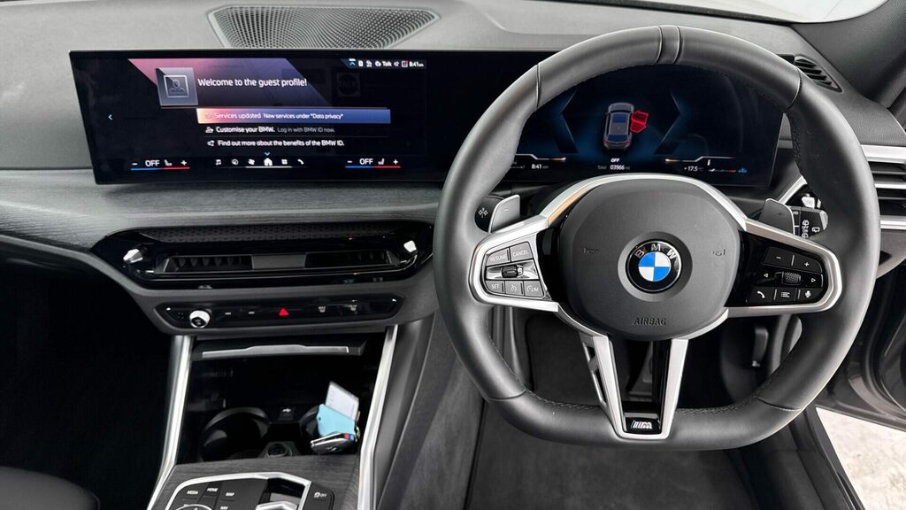 BMW 3 Series Estate YB75AWZ Grey #5