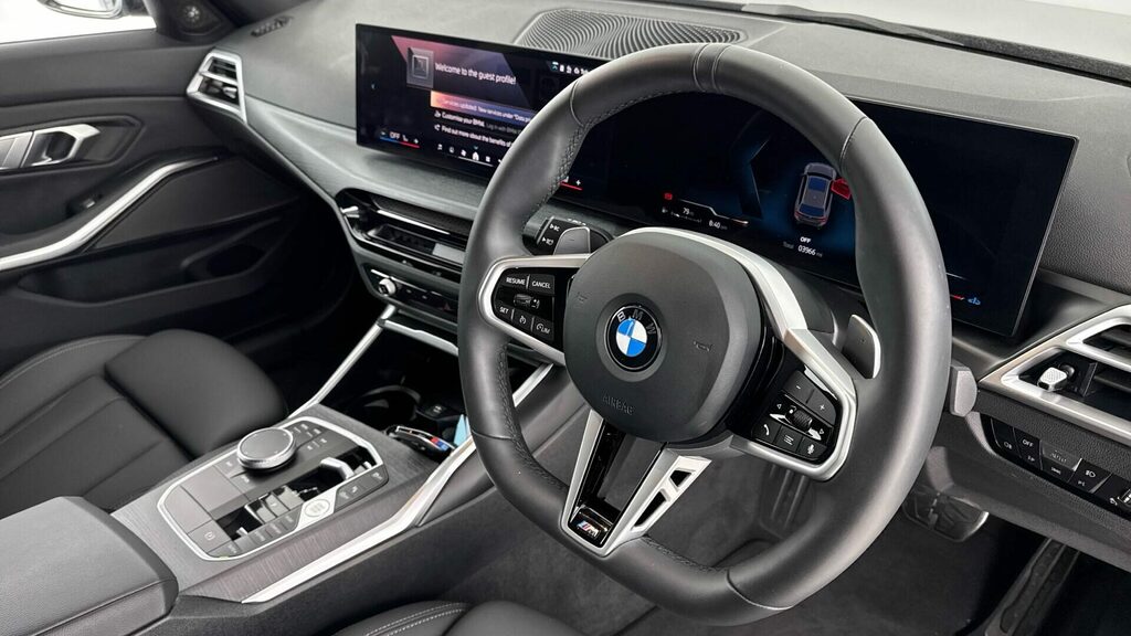 BMW 3 Series Estate YB75AWZ Grey #6