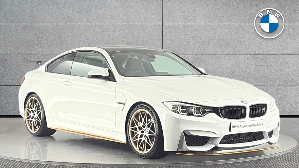 BMW M4 Coupe SP66YHU White