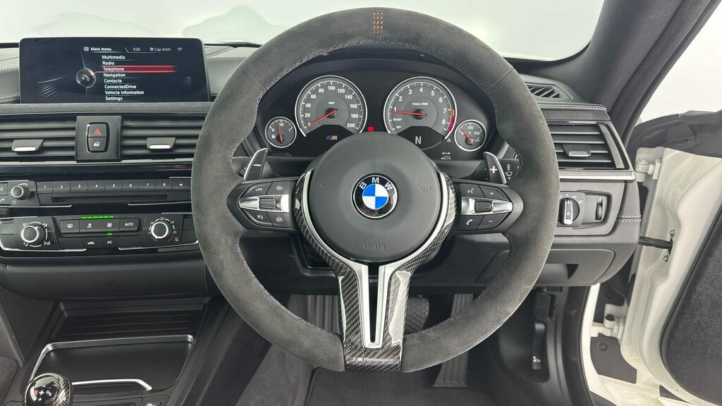 BMW M4 Coupe SP66YHU White #5