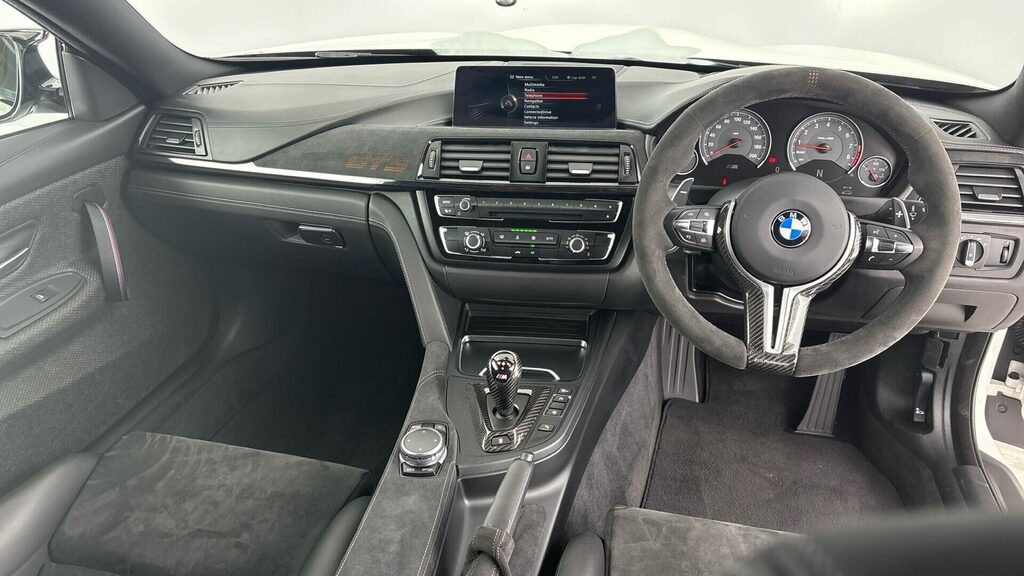 BMW M4 Coupe SP66YHU White #4
