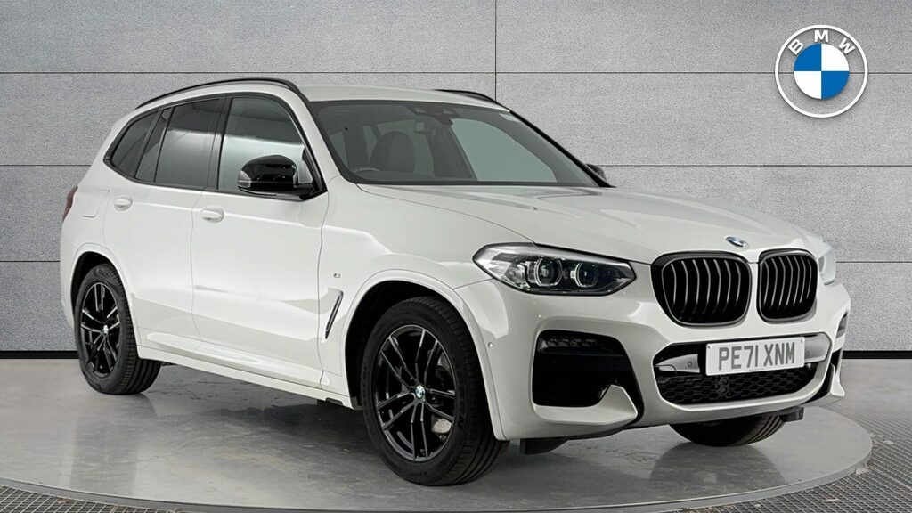 BMW X3 Suv PE71XNM White #2