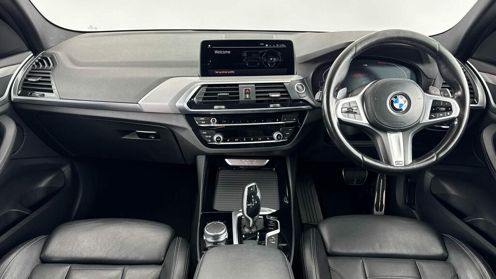 BMW X3 Suv PE71XNM White #4