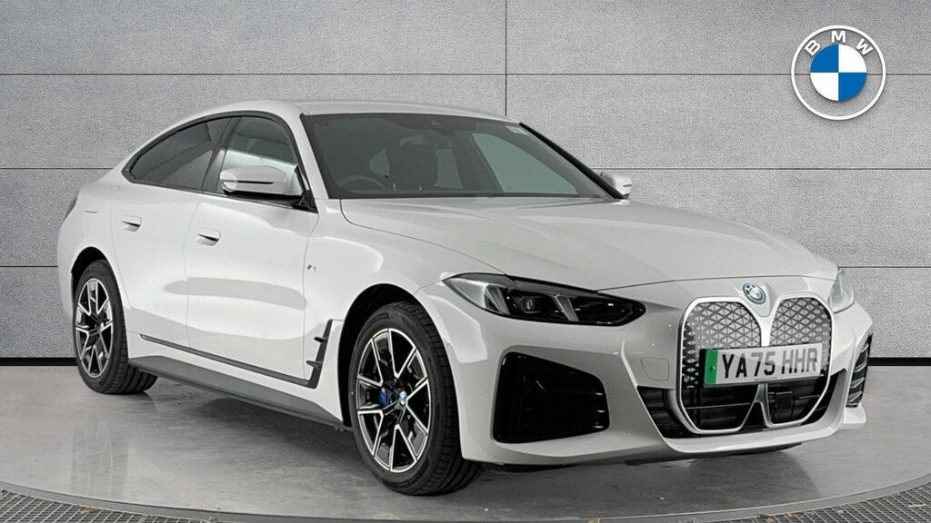 BMW i4 Coupe White