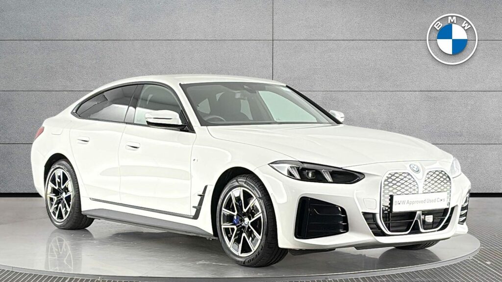 BMW i4 Coupe White