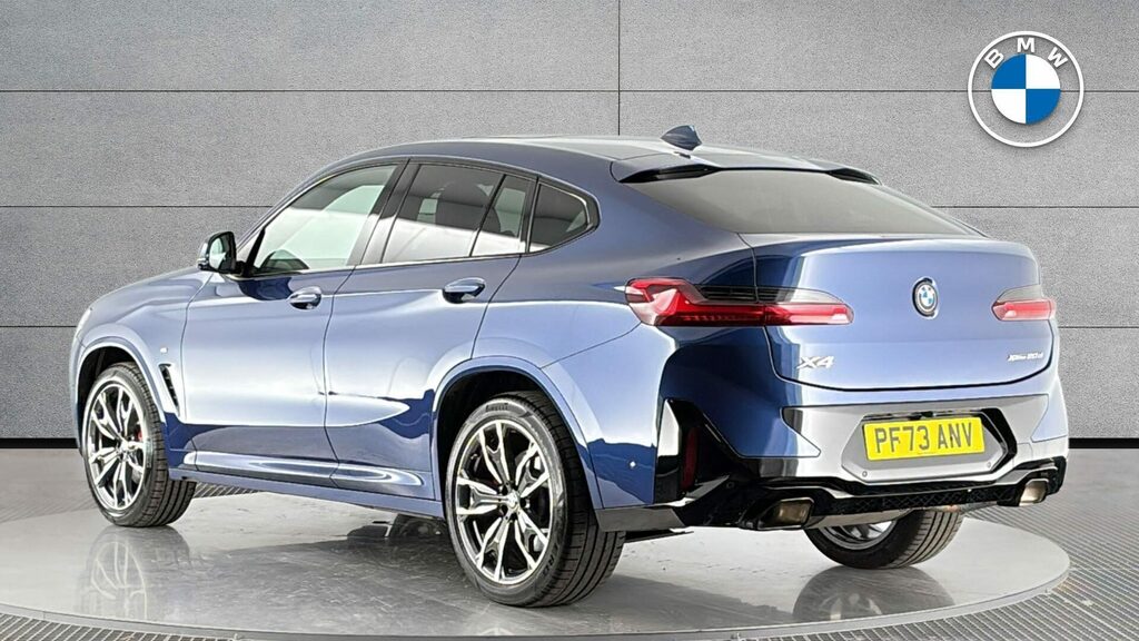 BMW X4 Sports PF73ANV Blue #2