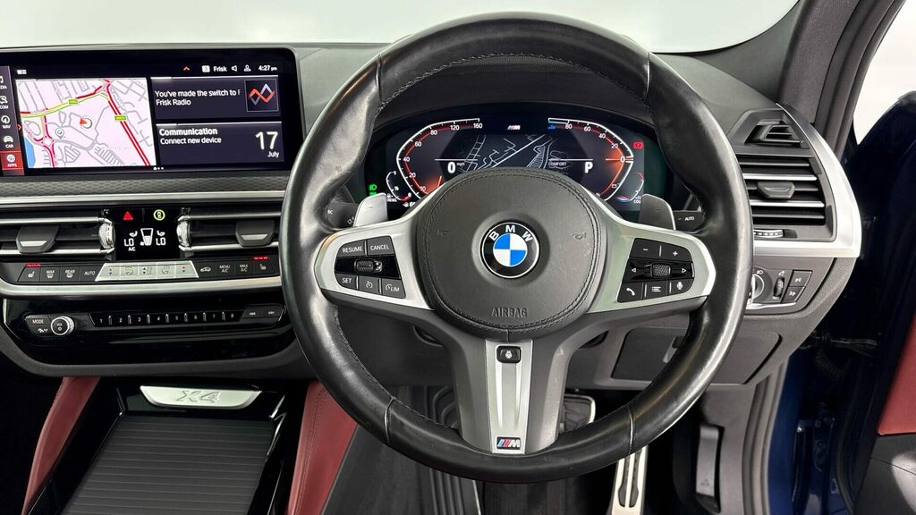 BMW X4 Sports PF73ANV Blue #5