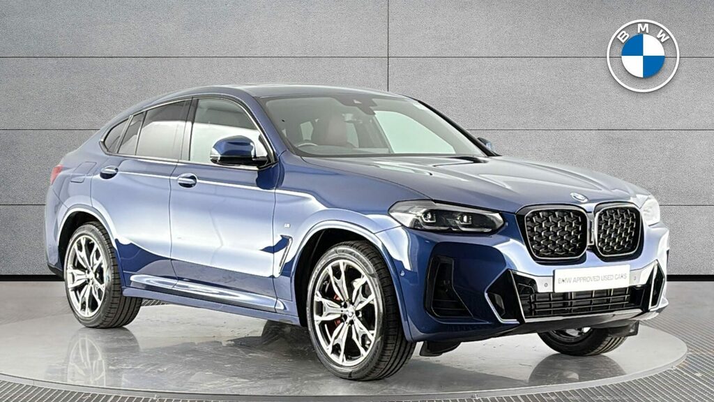 BMW X4 Sports Blue