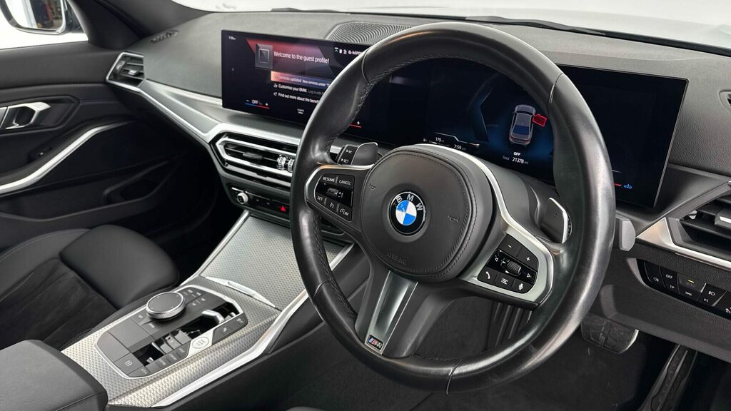 BMW 3 Series Saloon PK23BNV Grey #6