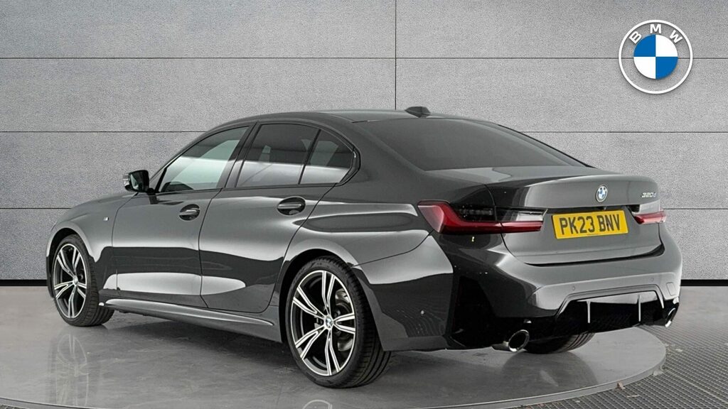 BMW 3 Series Saloon PK23BNV Grey #2