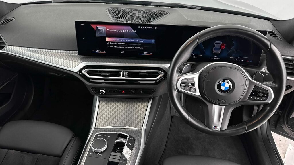 BMW 3 Series Saloon PK23BNV Grey #4
