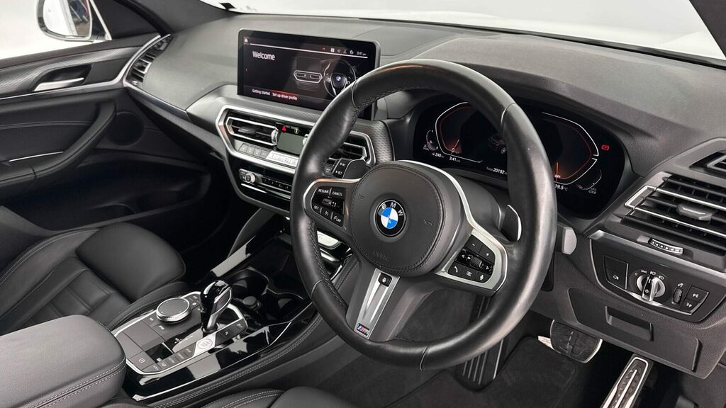 BMW X4 X4 Xdrive 30D M Sport Mhev White #6