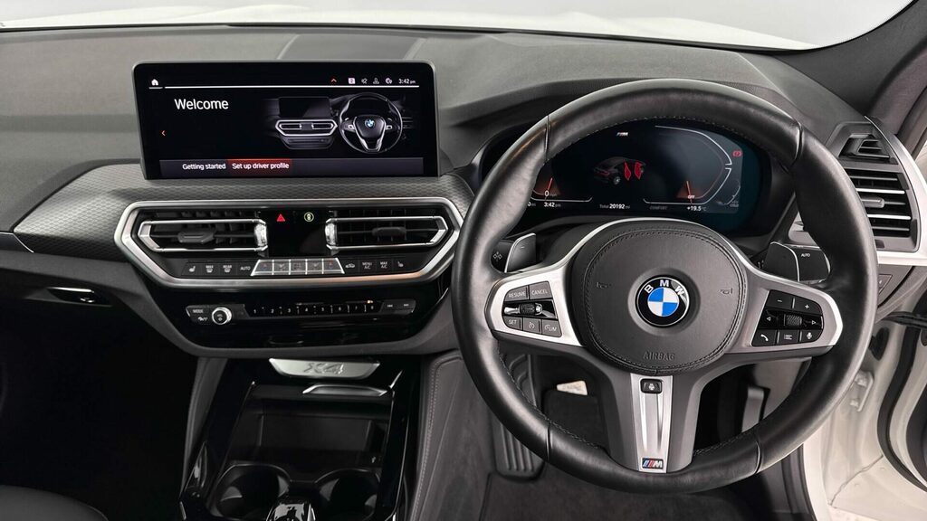 BMW X4 X4 Xdrive 30D M Sport Mhev White #5