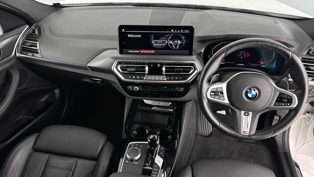 BMW X4 X4 Xdrive 30D M Sport Mhev White #4