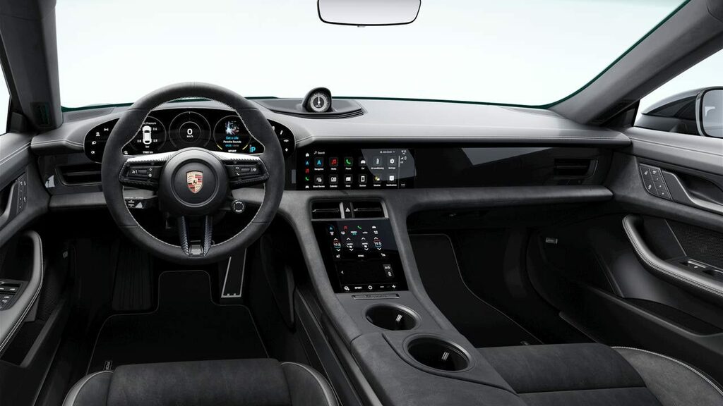 Porsche Taycan Electric Black #6