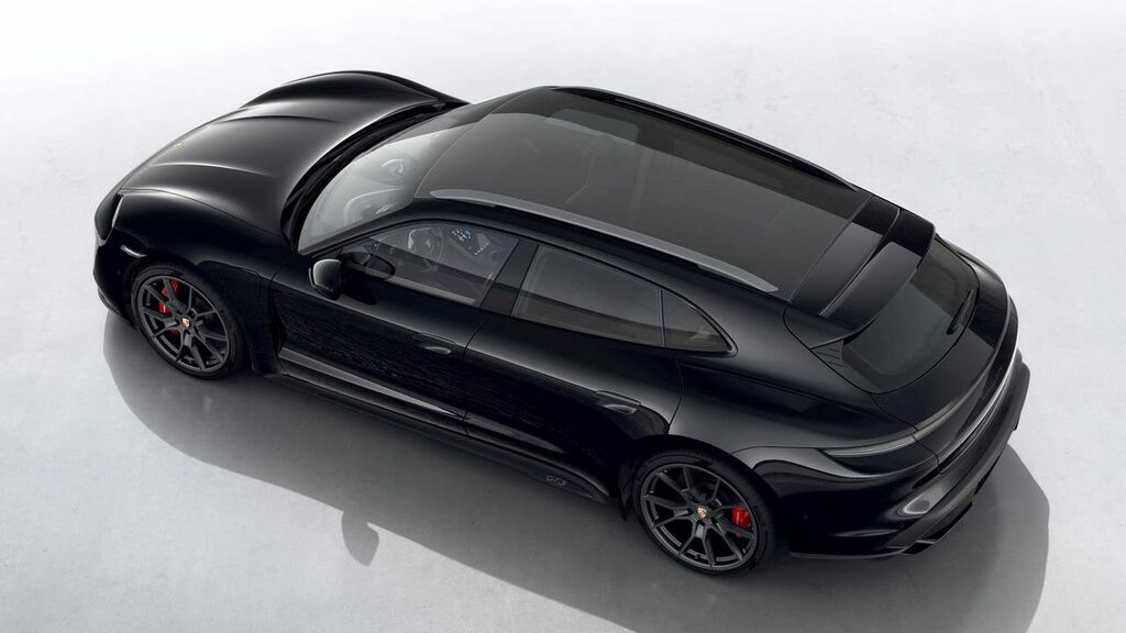 Porsche Taycan Electric Black #4
