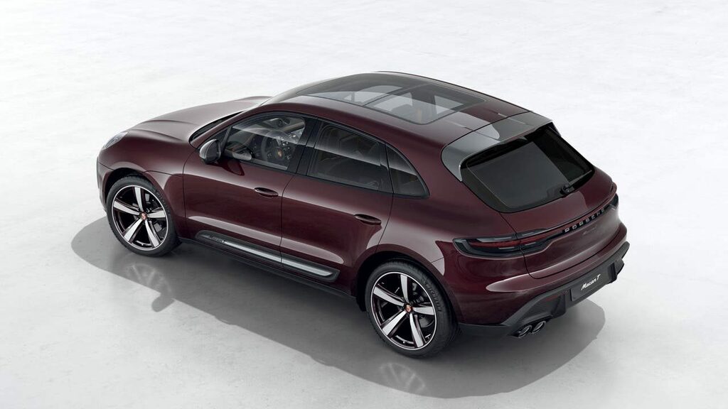 Porsche Macan Petrol Red #4